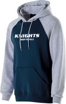 Holloway Unisex Banner Hoody, Navy/Athletic Heather